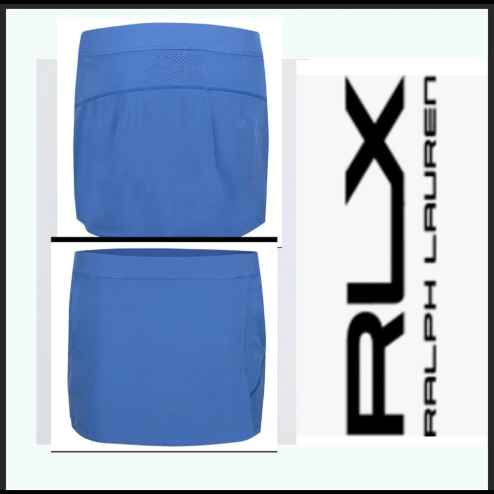 RLX golf skort NWT medium blue